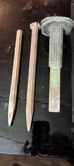 Burin 3 pièces, Utilisé