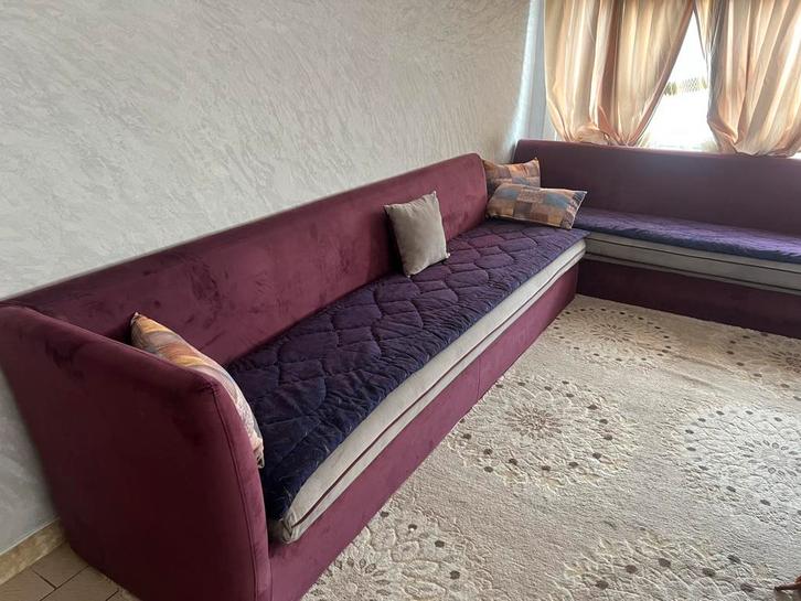 Salon marocain en très bon état, Maison & Meubles, Canapés | Coins salons complets, Comme neuf, Enlèvement