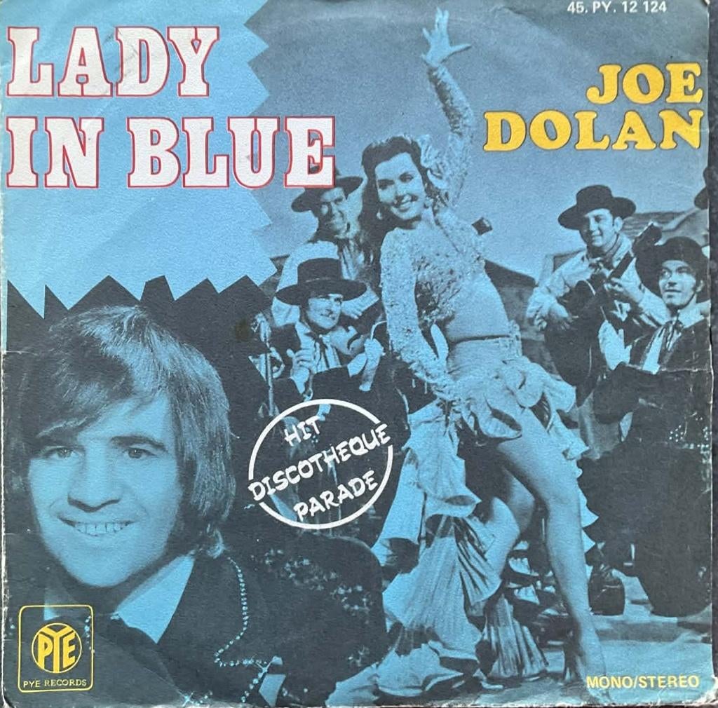 Joe Dolan "Lady in Blue", Gebruikt, Overige genres, Single, Ophalen of Verzenden