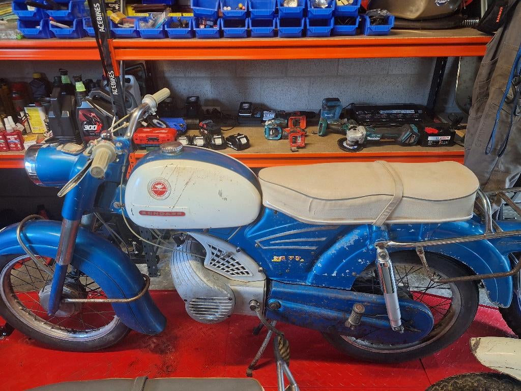 Zundapp 515 origineel belgische brommer, Ophalen, Gebruikt, Overige modellen, 49 cc