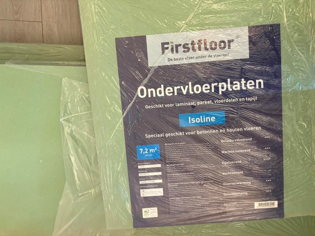 Ondervloer platen laminaat, Ophalen, Zo goed als nieuw