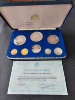 Coffret des Monnaies des Iles Barbades Série Proof de 1978, Enlèvement ou Envoi, Amérique centrale, Série, Argent