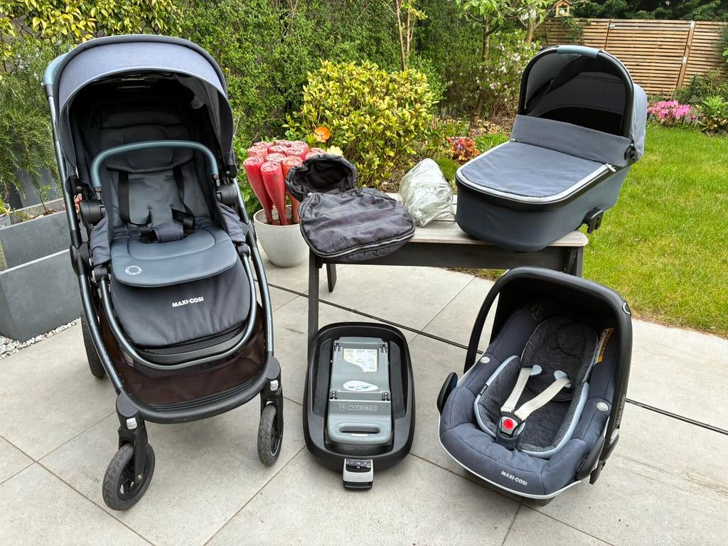 Maxi Cosi 4 in 1 set + Accessoires, Kinderen en Baby's, Ophalen, Zo goed als nieuw