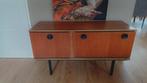 Vintage teak lowboard dressoir platenkast tv kast sixties, Huis en Inrichting, Ophalen, Zo goed als nieuw