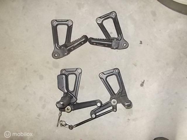 Voetsteunen steps brackets SS Supersport 600 750 900, Motoren, Onderdelen | Ducati, Gebruikt, Ophalen of Verzenden