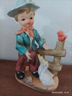 1 figurine en biscuit, Enlèvement