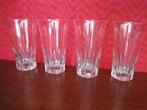 4 long drink glazen, hoogte 12,5cm. In perfekte staat !!, Collections, Verres & Petits Verres, Enlèvement