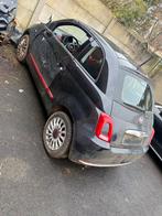 Fiat 500 1200 cc de 2017 avec 99.000 km, Autos, Achat, Particulier, Essence, Noir