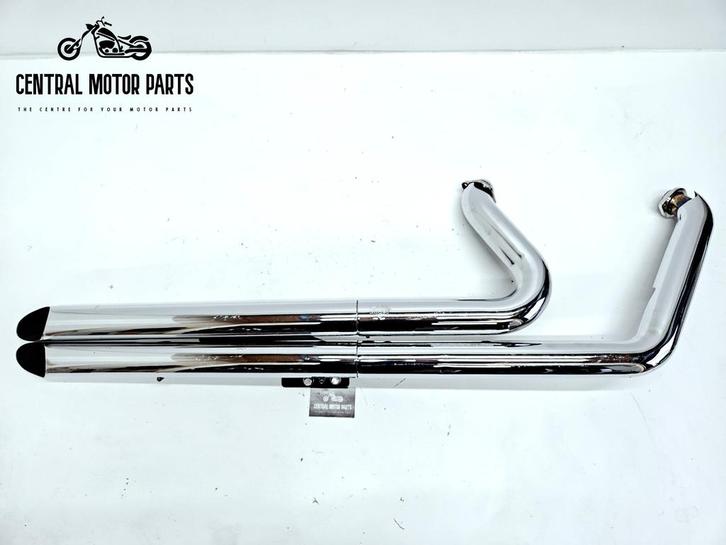 Vance and Hines Longshots chroom Softail 1986-2006, Motoren, Onderdelen | Harley-Davidson, Gebruikt, Verzenden