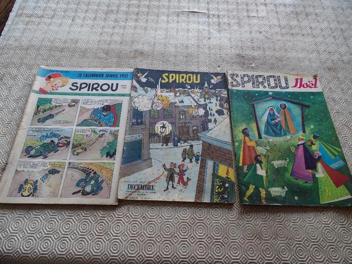 Lot d'environ 800 anciens magazines Spirou + 150 suppléments, Collections, Revues, Journaux & Coupures, Journal ou Magazine, Enlèvement