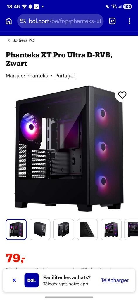 Phanteks XT Pro Ultra D-RGB, Ophalen