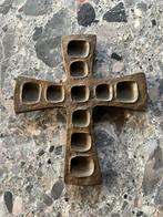 Vintage bronzen kruisbeeld, Antiek en Kunst, Ophalen of Verzenden