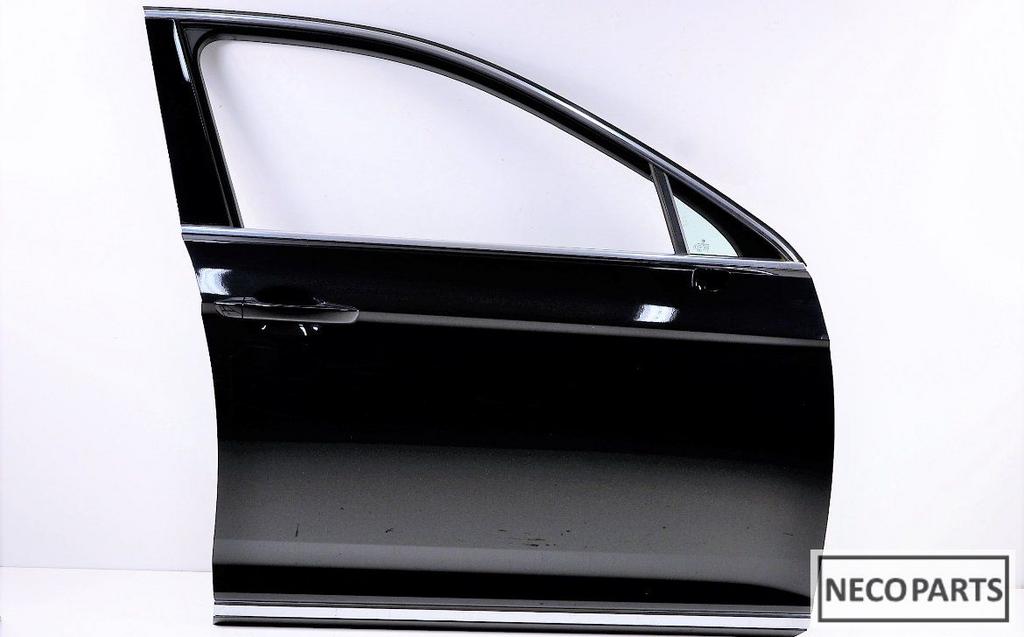 VW PASSAT B8 DEUR RECHTSVOOR ZWART LC9X LEVERBAAR!!, Gebruikt, -, Volkswagen, -