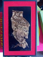 Gravure  hiboux  fait main, Enlèvement ou Envoi