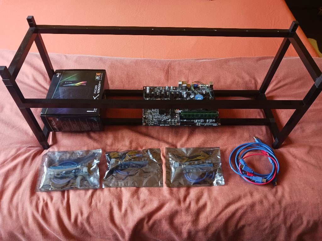 data mining rig, Ophalen, Zo goed als nieuw