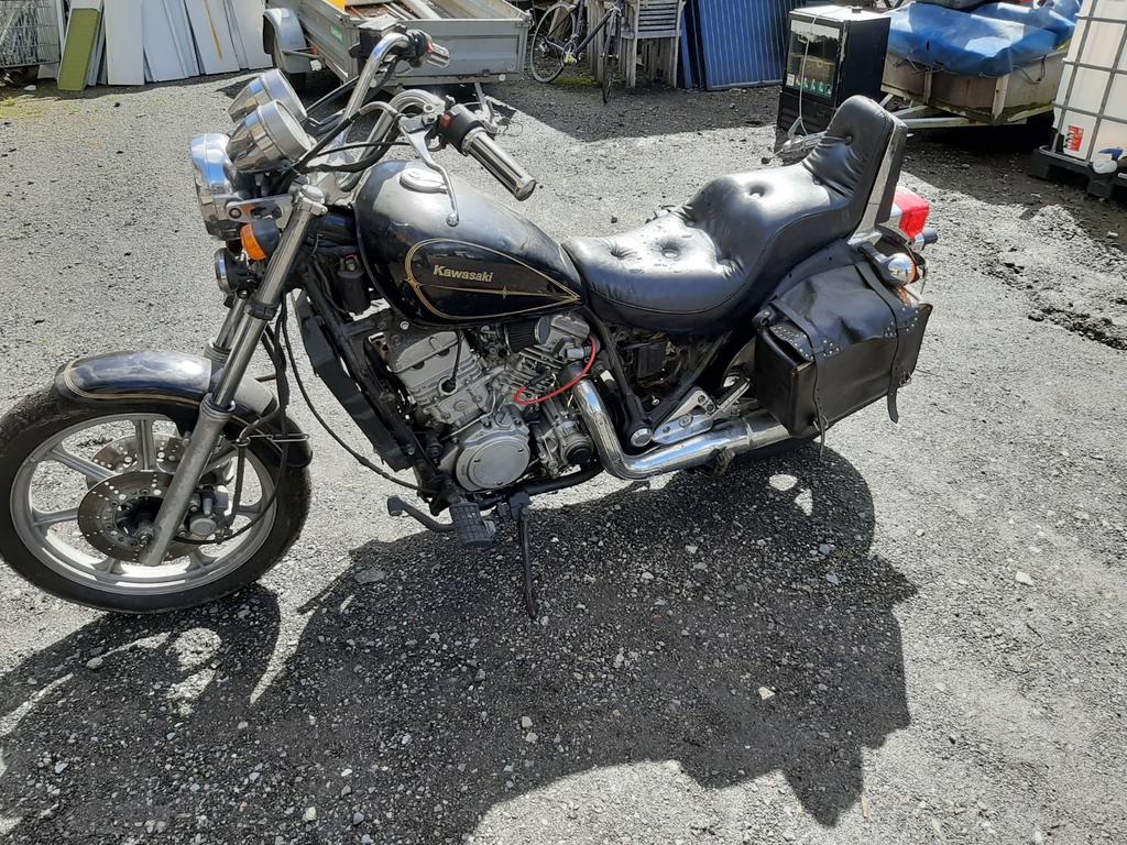 Kawazaki vn 750, Motos, Enlèvement