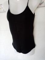 zwart katoenen topje spaghettitopje , maat S, Kleding | Dames, Zwart, Ophalen of Verzenden, Zo goed als nieuw, Maat 36 (S)