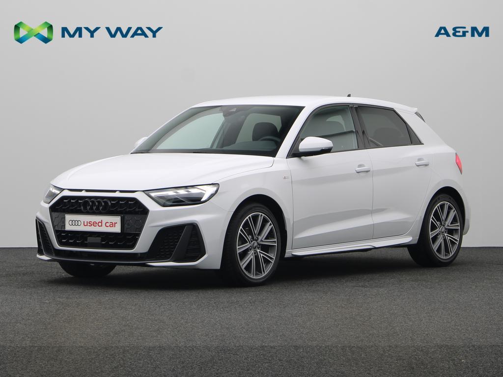 Audi A1 Sportback A1 Sportback 25 TFSI Business Edition S li, Auto's, Automaat, Navigatiesysteem, A1, Wit
