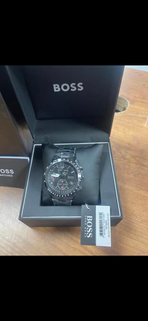 Chronographe Hugo Boss Pilot Edition 1513854 — Nouveau, Bijoux, Sacs & Beauté, Montres | Hommes, Enlèvement ou Envoi, Comme neuf