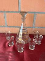 Karaf met borrelglaasjes, Verzamelen, Ophalen of Verzenden