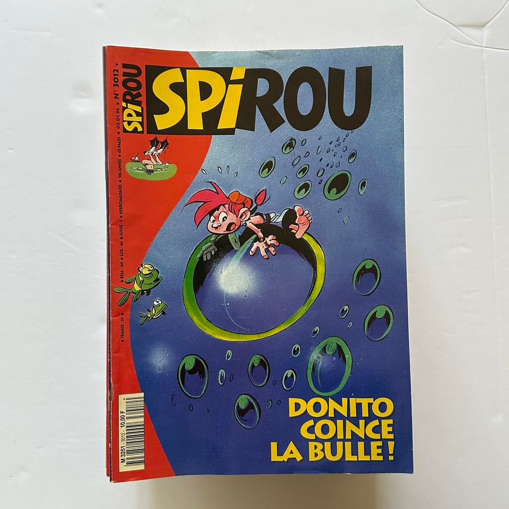 Spirou Magazine année 1996 complète, Collections, Enlèvement, Gaston ou Spirou, Comme neuf, Livre ou Jeu