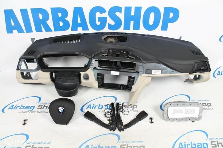 Airbag kit Tableau de bord blanc cuir BMW 4 serie, Auto-onderdelen, Dashboard en Schakelaars