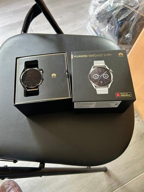 Huawei watch gt3, Ophalen, Zo goed als nieuw, Zwart, Huawei