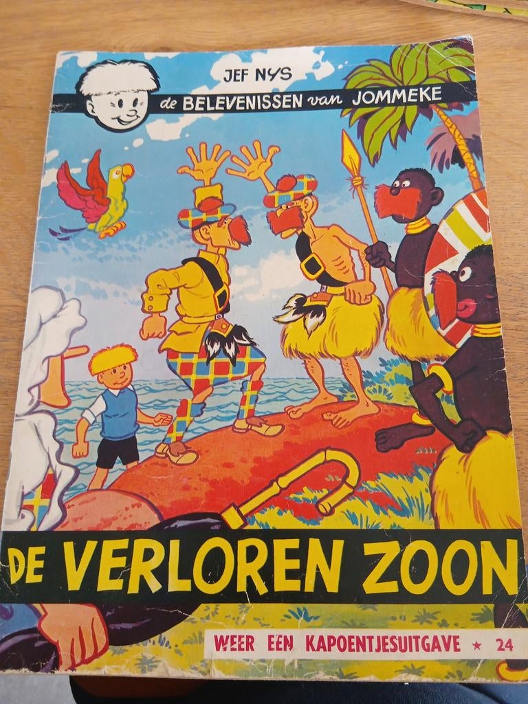 Jommeke nr 24, Ophalen