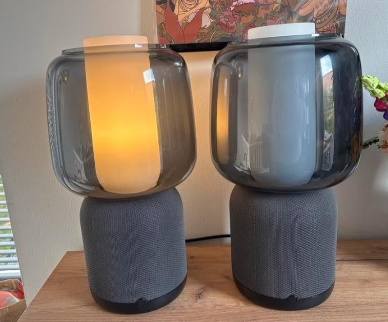 ! ! RECHERCHÉ ! - Lampe Ikea Symfonisk (noire), Maison & Meubles, Envoi, Utilisé