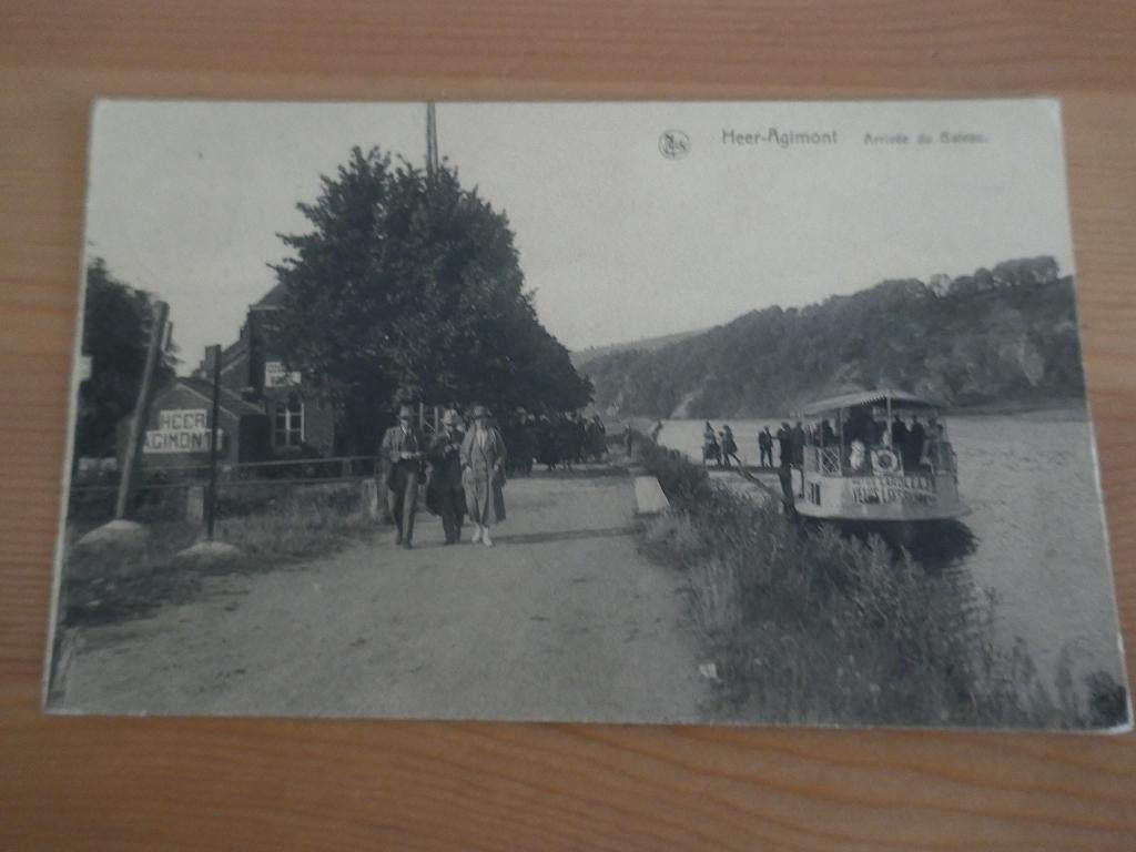 heer-agimont arrivée du bâteau, Enlèvement ou Envoi, Affranchie, Namur