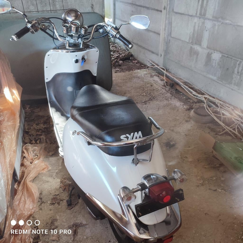 scooter sym  classe b, Vélos & Vélomoteurs, Scooters | SYM, Classe B (45 km/h), Enlèvement, Utilisé, Essence