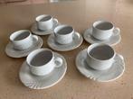 Eschenbach Porzellan Germany 6 kopjes en schoteltjes, Enlèvement ou Envoi, Comme neuf, Porcelaine, Tasse(s) et/ou soucoupe(s)