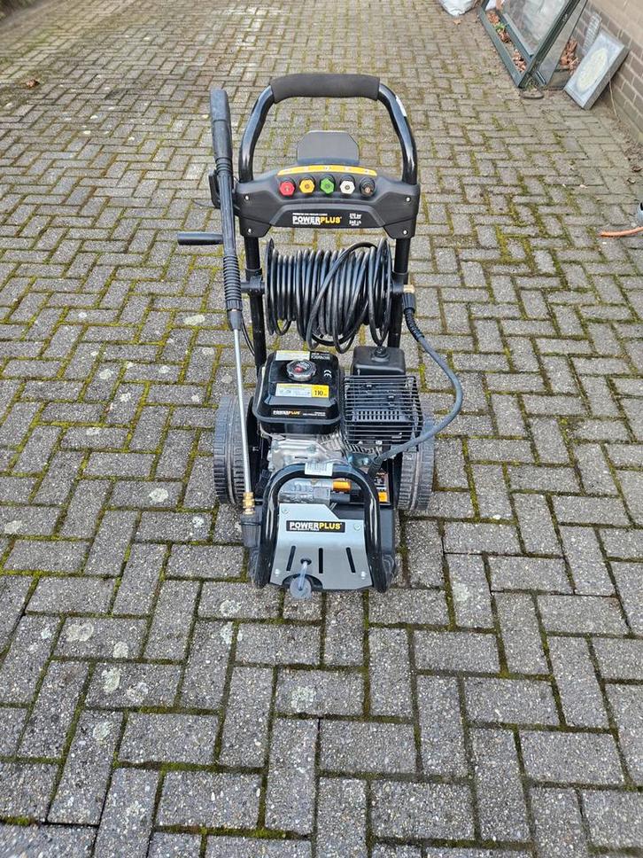Powerplus hogedrukreiniger Karcher HDS inruil mogelijk!, Tuin en Terras, Hogedrukreinigers, Benzine, Ophalen
