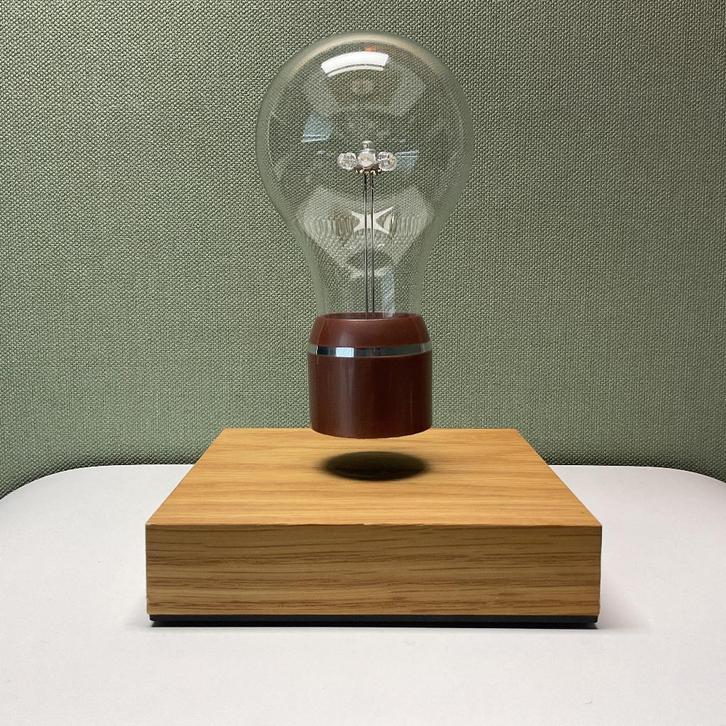 Lampe de table flottante Flyte, Maison & Meubles, Lampes | Lampes de table, Comme neuf, Moins de 50 cm, Bois, Synthétique, Envoi