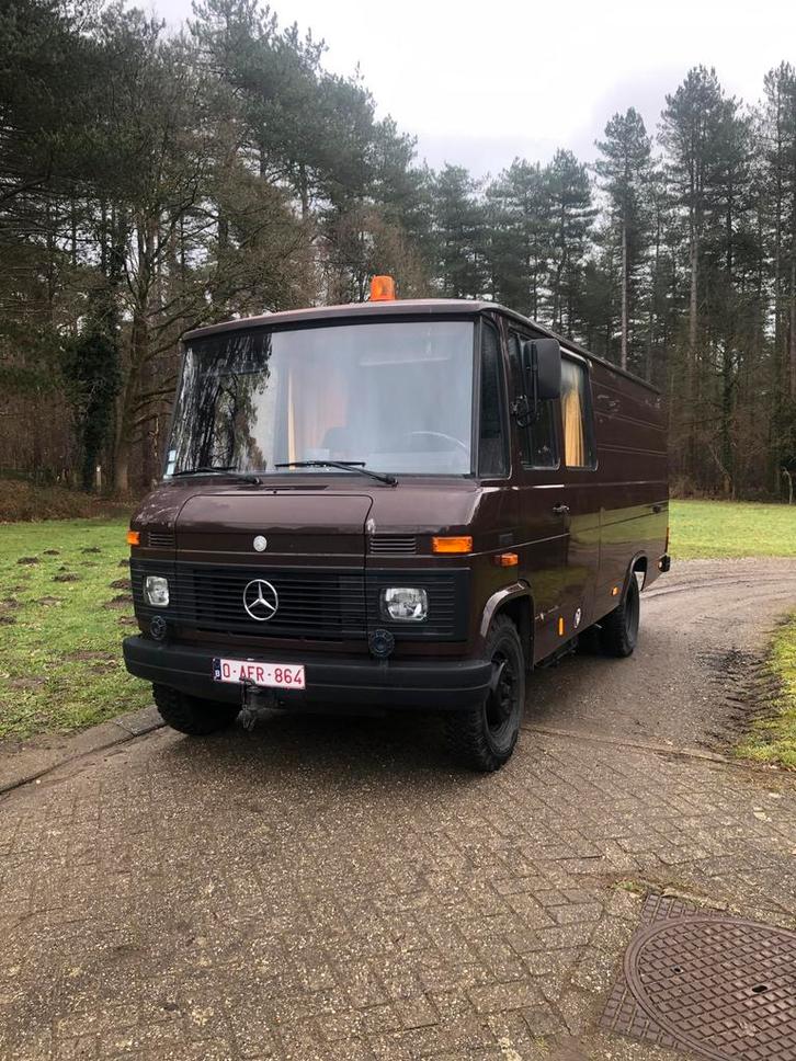 Mercedes 407d, Caravans en Kamperen, Mobilhomes, Particulier, Mercedes, Diesel, Handgeschakeld, Ophalen