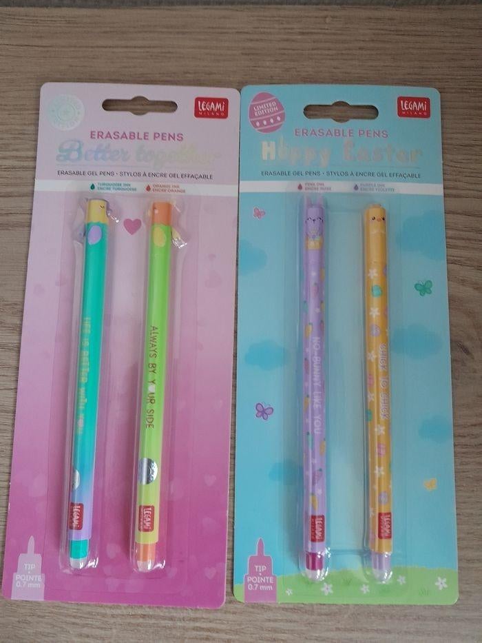 Lot packs stylo legami pâques et saint valentin, Diversen, Schrijfwaren, Ophalen of Verzenden, Nieuw