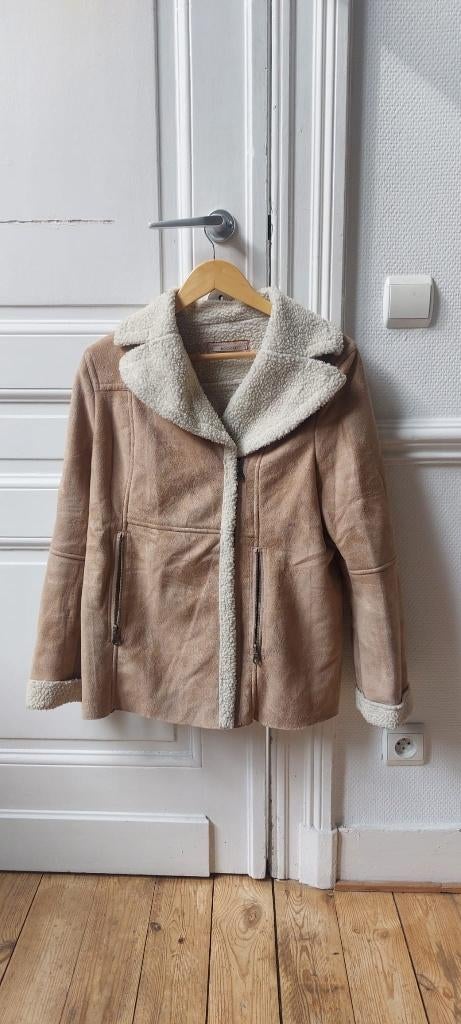 Manteau KOOKAI, Ophalen of Verzenden, Zo goed als nieuw, Maat 38/40 (M), Beige