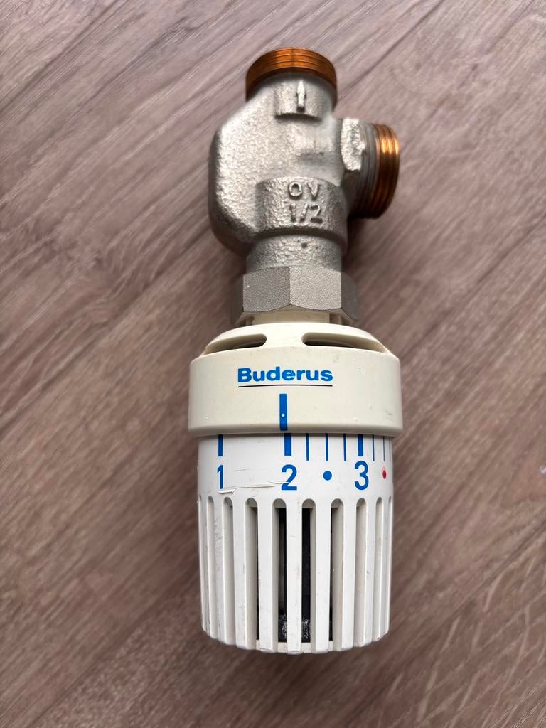 Thermostatische kraan Buderus, Ophalen, Zo goed als nieuw