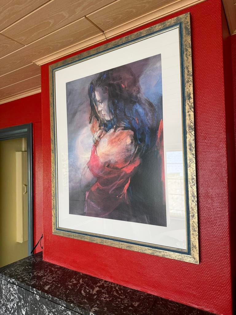 Kunstdruk, Poster Christine Comyn, Bricolage & Construction, Châssis & Portes coulissantes, Comme neuf, Enlèvement