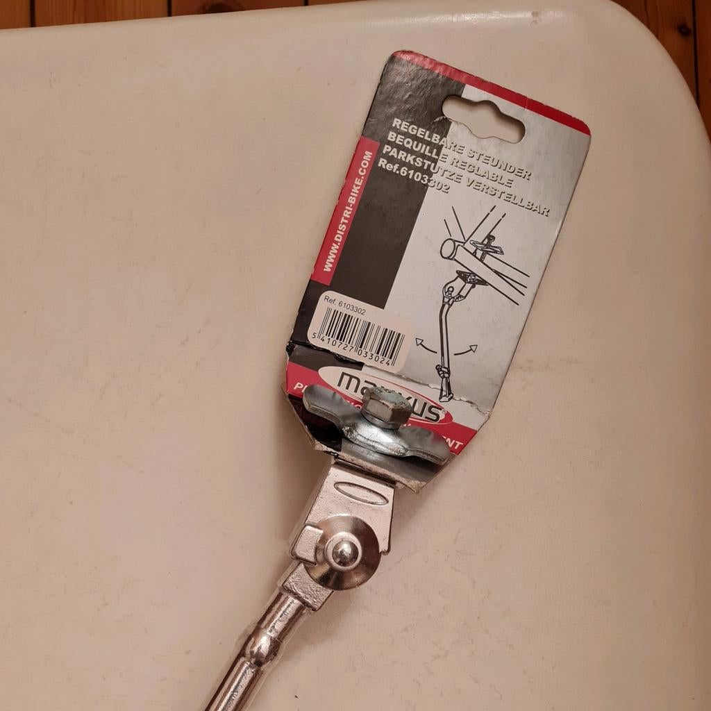 Béquille ajustable pour vélo, Enlèvement