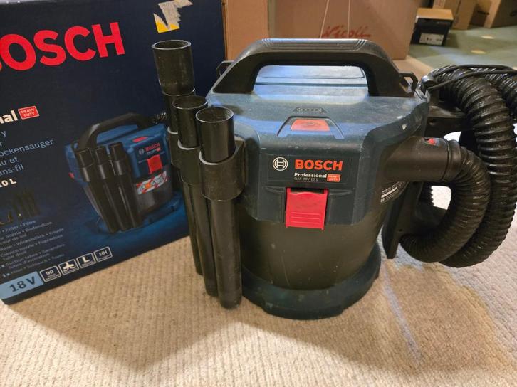 Bosch GAS 18v-10L Stofzuiger, Doe-het-zelf en Bouw, Gereedschap | Overige machines, Gebruikt, Ophalen of Verzenden