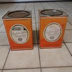 twee vintage blikken dozen in goede staat, Verzamelen, Ophalen, Gebruikt