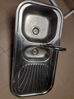 Évier de cuisine encastrable inox, Enlèvement, Utilisé