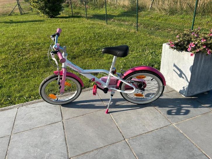 Vélo Décathlon 16 pouces fille parfait état, Vélos & Vélomoteurs, Vélos | Filles, Comme neuf, 16 pouces, Frein à main, Enlèvement