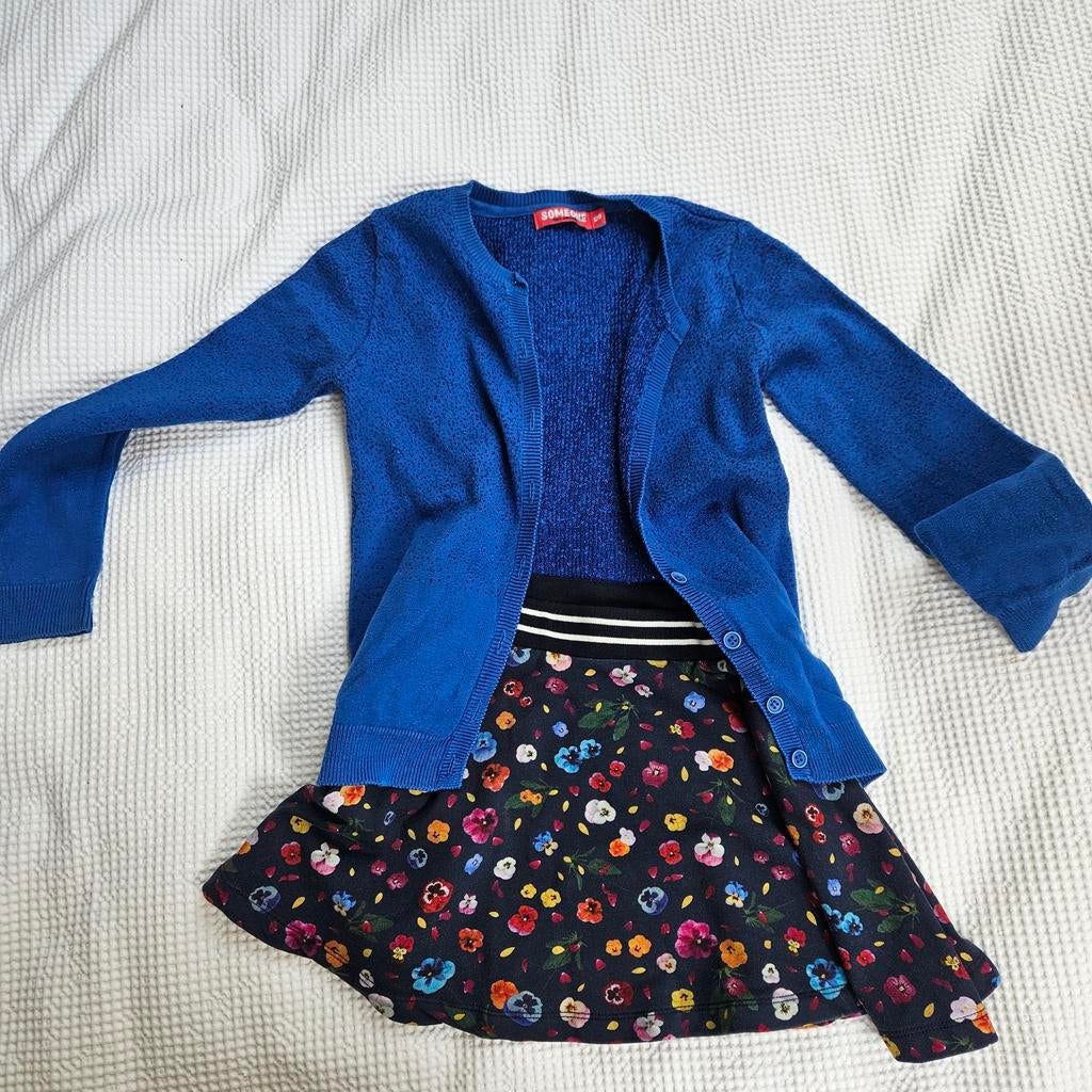 Rok en vestje Someone (128), Kinderen en Baby's, Kinderkleding | Maat 128, Gebruikt, Meisje, Ophalen of Verzenden, Setje
