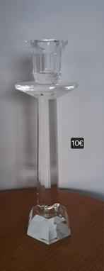 Kristallen kaarsenhouder, Antiek en Kunst, Ophalen of Verzenden