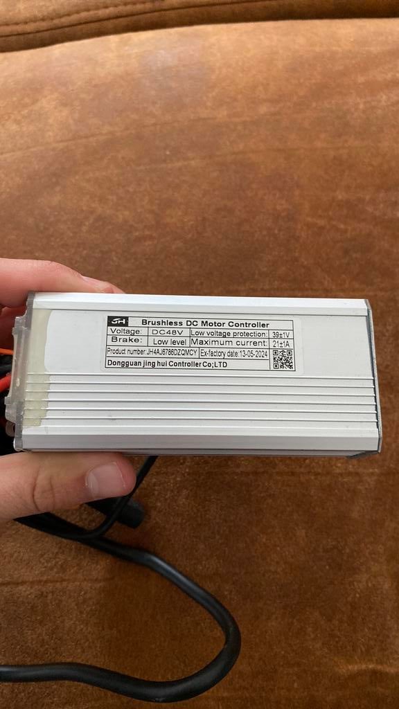 Fatbike v20 controller, Enlèvement