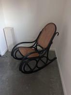 Vintage schommelstoel – Thonet stijl – rotan / bistro stoel, Enlèvement