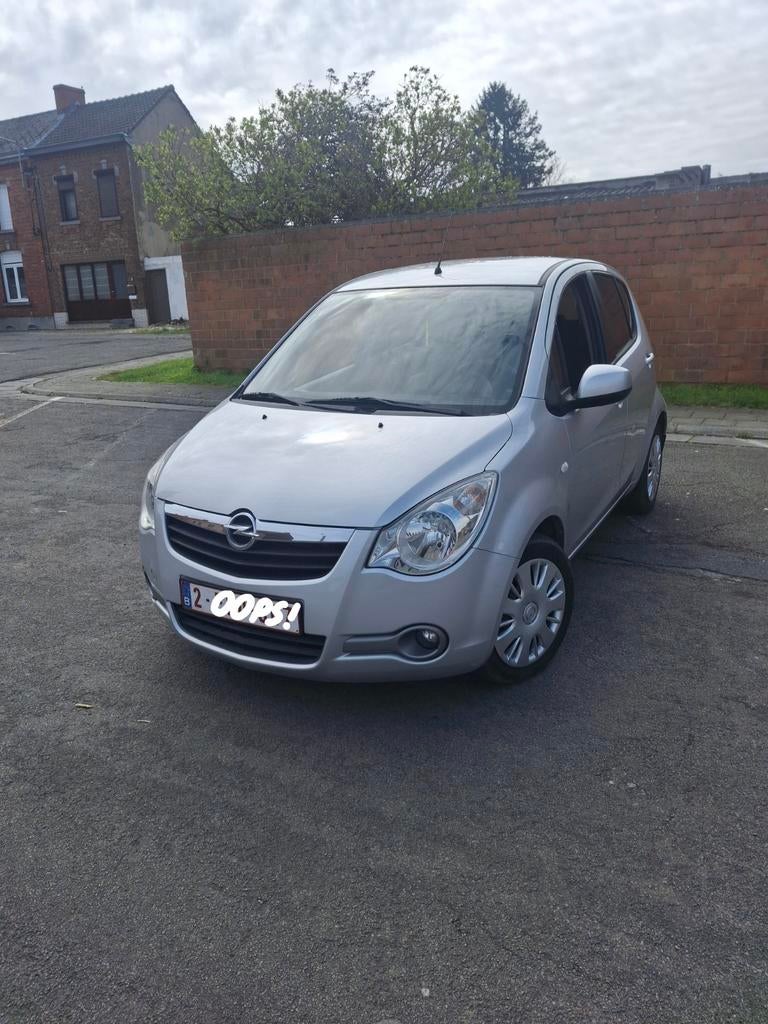 Opel agila 2010 prête à immatriculée 190 000km, Autos, Opel, Particulier, Agila, Verrouillage central, Diesel, Euro 4, 5 portes