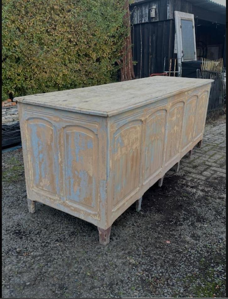 antieke winkelbalie bar, Maison & Meubles, Dénudé, Enlèvement ou Envoi